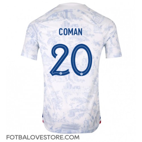 Francie Kingsley Coman #20 Venkovní Dres MS 2022 Krátkým Rukávem